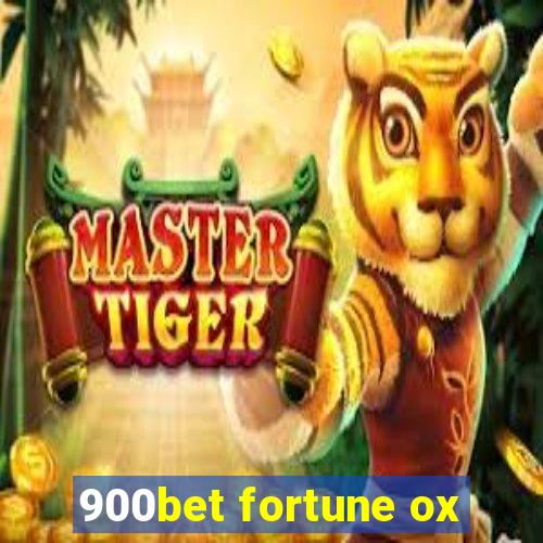 900bet fortune ox